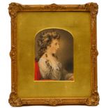 George Perfect Harding (1779-1853), 'Portrait of Miss Bacon',