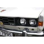 Classic Rover P6 2200 motor car, Registration WDB 799S, 69,531 miles, 4 door saloon,