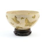 Japanese Satsuma bowl, Meiji (1868-1912),