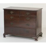 Mahogany chest of drawers, 19th Century,