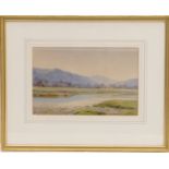 Isaac Cooke (1846-1922), Head of the Conwy Valley, watercolour, signed,