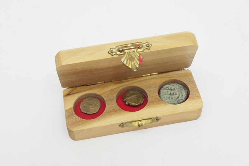 Three Religions of the Holy Land coin set,