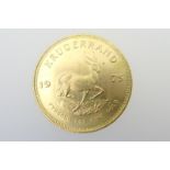 South Africa Krugerrand, 1975 (EF), weight approx.