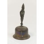 Indian bronze temple bell, 19th Century,