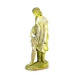 Victorian carved marble sculpture 'The water carrier', circa 1860,