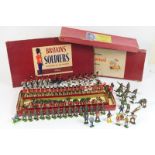 Britains diecast soldiers including Royal Scots Greys (2nd Dragoons),