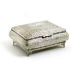 Egyptian silver casket, possibly Alexandria, in 900 standard,