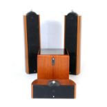 Pair of KEF model 205 freestanding tower speakers,