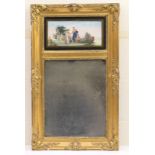 Early Victorian gilt framed pier glass, circa 1840,