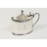 George III silver wet mustard pot, London 1804,