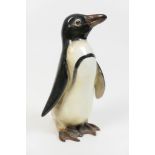 Rare Royal Doulton china model of a penguin, HN882, decorated in naturalistic colours,