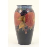 William Moorcroft Pomegranate vase, ovoid form with slightly everted neck,