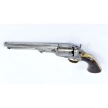 A Colt Navy 1851 Revolver of the 3rd model, iron and other material, caplock mechanism with charging