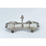 A Tray with Candle Snuffer "Fish", D. José I, King of Portugal (1750-1777) in the French manner,