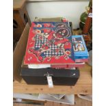 Jig-saw puzzles and board-games, in original boxes, as viewed