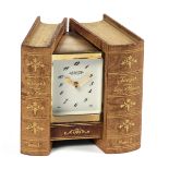 Jaeger, Paris, "Livre d'Heures". Fine, rare and unusual, electric desk clock [...]