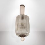 T. Buzzi, a 5265 lamp, Venini, 1936 - A mod. 5265 pendant lamp with a brass [...]