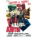 M. Acerbo, The Beatles in: Aiuto!, 1965 - Affisso originale, 1965. Offset impresso da [...]