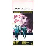 E. De Seta, Jules et Jim, 1962 - Locandina originale, 1962. Offset, impresso da [...]