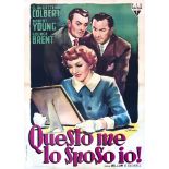 G. Olivetti, Questo Me Lo Sposo Io!, 1950 - Affisso originale, due fogli. 1950. [...]