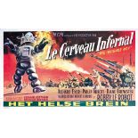 Le Cerveau Infernal, 1957 - Affisso originale, 1957. Offset, impresso da Maurice [...]