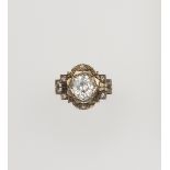 Cushion-cut diamond weighing 1.50 carats approx. - . - Startprice : - 1700 -