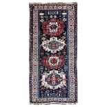 A Zeiva rug, Kuba area, northeast Caucasus,late XIX century, cm 291x134 - quattro [...]