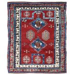 A Kazak Fachralo prayer rug, Southwest Caucasus late XIX century, cm146x123 - campo [...]