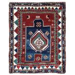 A Kazak Fachralo prayer rug, southwest Caucasus second half XIX century, cm... - [...]