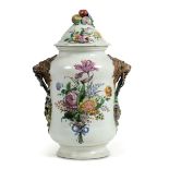 A vase, Venice, Cozzi, 1780ca. - A large and important pharmacy vase in polychrome [...]