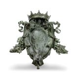 A monumental Poldi Pezzoli crest, 19th century - A monumental crest for Counts Poldi [...]