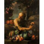 Abraham Brueghel (Antwerp 1631 - 1697), An allegory of autumn - Oil on canvas, [...]