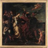 17th century, copy from Guido Reni, The abduction of Elena - Oil on canvas, 123x123cm [...]