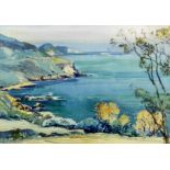 ***Theodore James Gracey (1895-1959) - Two watercolours - Rural scene with bridge, Cushendun,