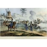 William Heath (1795-1840) - Coloured lithograph - "British Royal Horse Artillery, Marching Order",