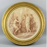 After Angelica Kauffman (1741-1807) - Pair of mezzotints - Neo-classical scenes with figures, each