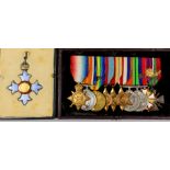 A group of eleven First and Second World War medals to 2nd Lieutenant (later Brigadier) H.P.