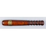 Part of the Gavin Littaur Collection of Antique Truncheons, Tipstaves and Staves