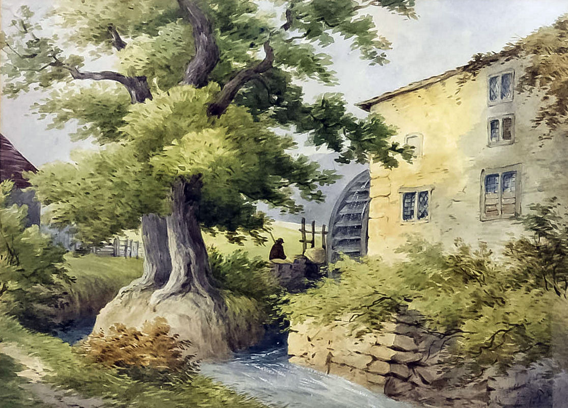 George de Paris (1829-1911) - Pair of watercolours - "Clwdy Mill, Dolgellau, North Wales", 9.25ins x