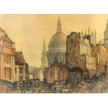 ***Gilbert Duncan Clay (1911-1995) - Extensive collection of watercolours, ink and pencil