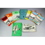 A collection of war time ephemera, including - "Allied And Enemy Aircraft" by Eric Sergeant, "How To