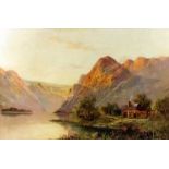 ***Frances E. Jamison (1895-1950) - Oil painting - "Loch Goil, Argyllshire", canvas 16.25ins x