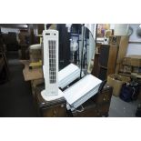 TWO MODERN ELECTRIC CONVECTOR HEATERS