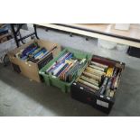 A QUANTITY OF BOOKS, VARIOUS AUTHORS SUNDRY WORKS (CONTENTS OF 3 BOXES)