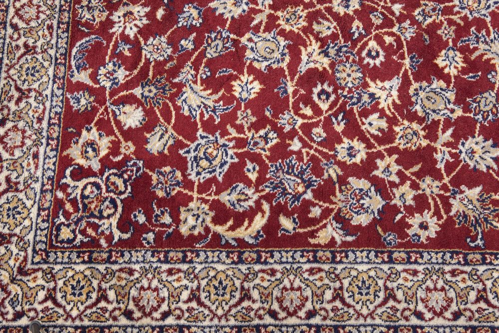 BELGIUM, OSTA CARPETS, 'ONYX' ALL WOOL PILE MACHINE MADE RUG, with Persian Heratic all over floral - Image 2 of 2