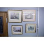 BOB RICHARDSON FOUR ARTIST SIGNED COLOUR PRINTS, INCLUDING THREE LIMITED EDITION EXAMPLES,