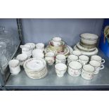 PARAGON 'BELINDA' PART TEA SERVICE, 17 PIECES, 17 PIECE PART DINNER SERVICE ROYAL ALBERT 'AMERICAN