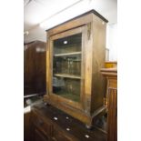 LATE VICTORIAN INLAID AND METAL MOUNTED PIER CABINET