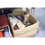 QUANTITY OF KITCHEN ITEMS TO INCLUDE; PANS, BOXED SERVING BOWLS ETC....
