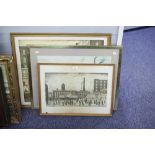 THREE UNSIGNED L.S. LOWRY COLOUR PRINTS